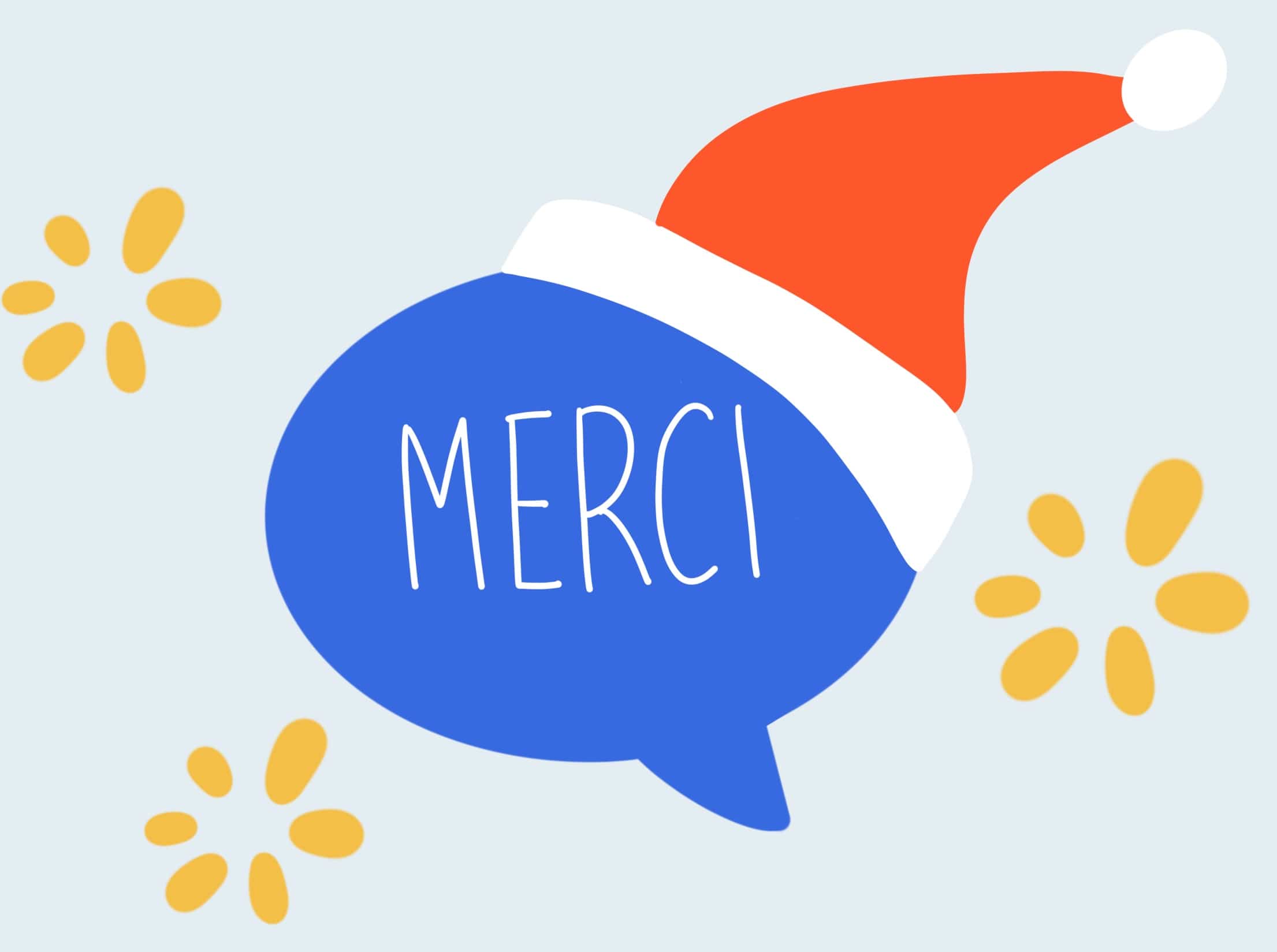 les bulles vous remercient