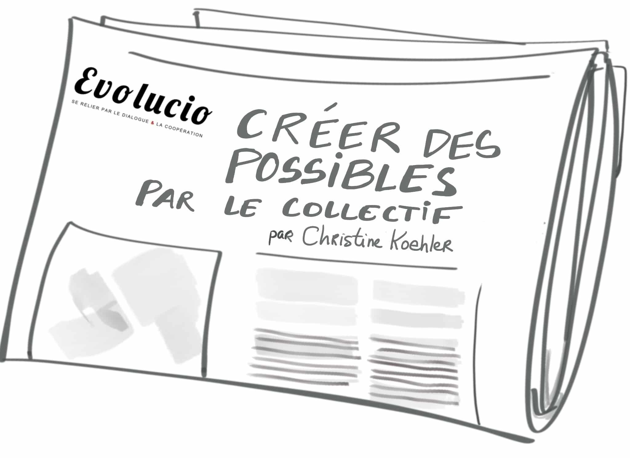 newsletter Evolucio : crrer des possibles par le collectif