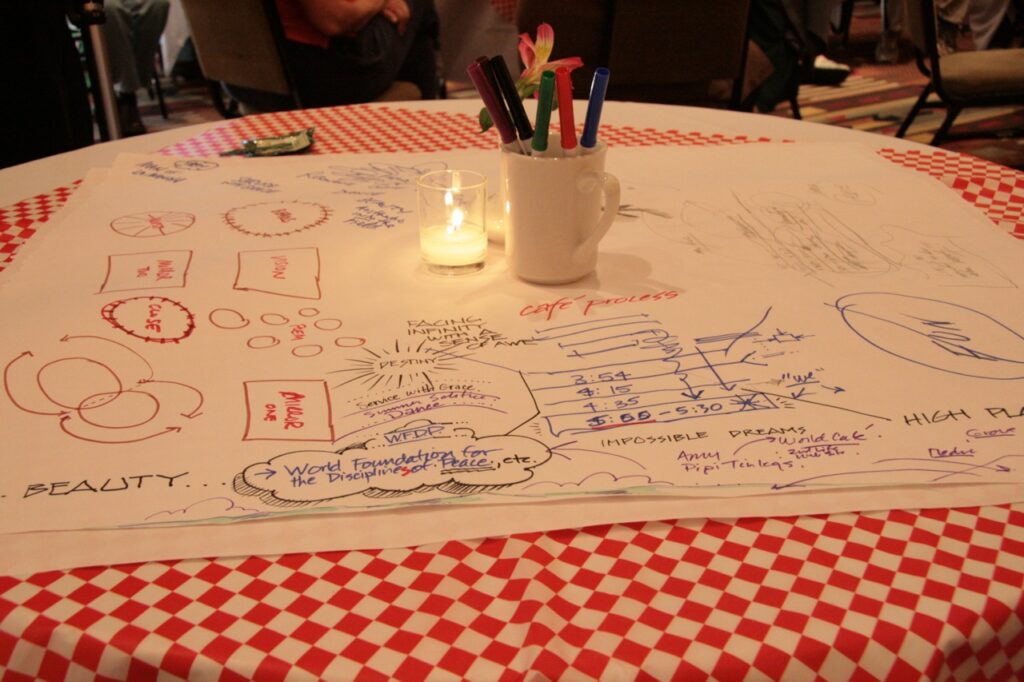 Nappe de world cafe