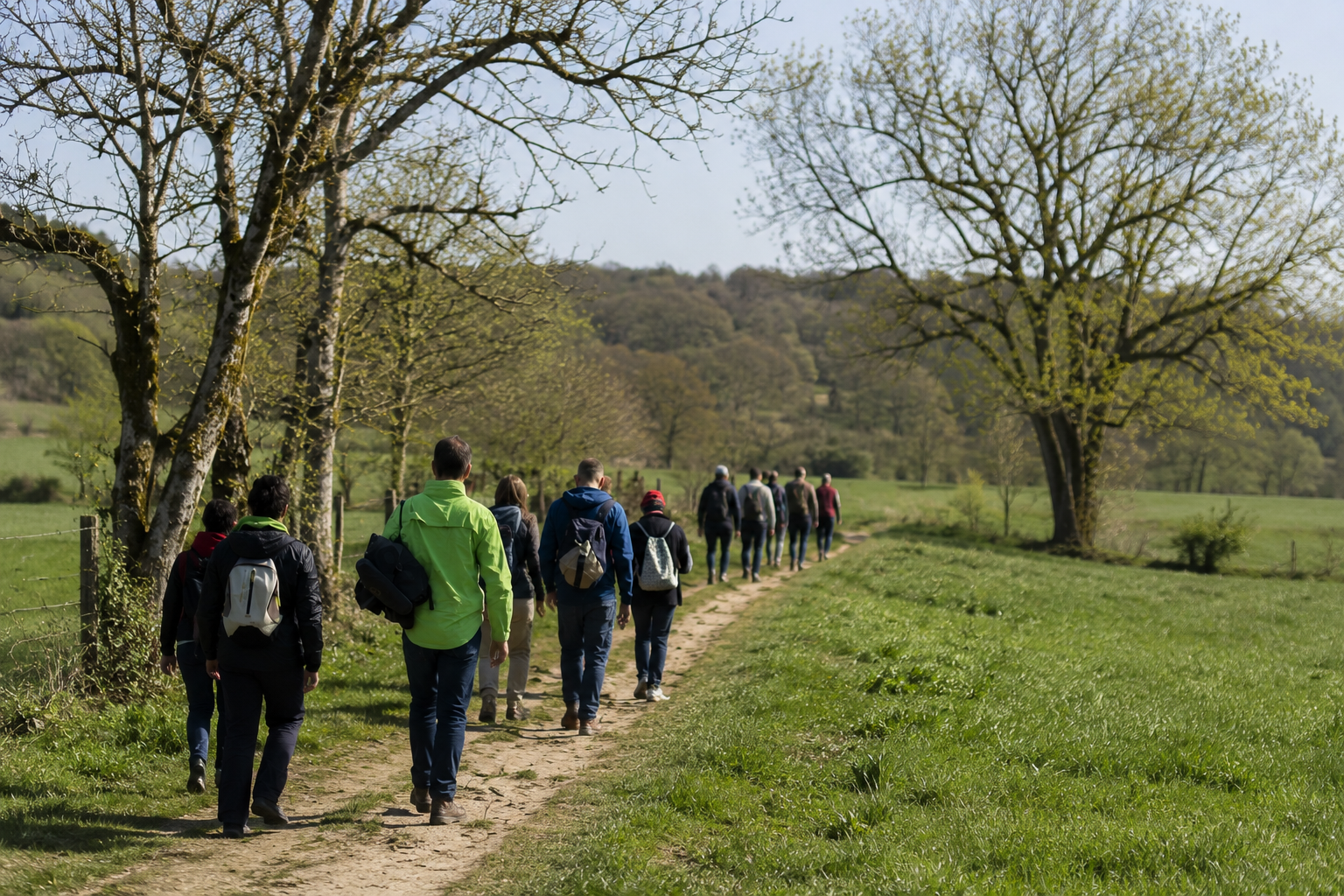 Marche du temps Profond