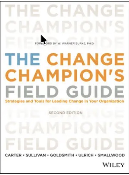 Book cover : The Change Champion's Field Guide